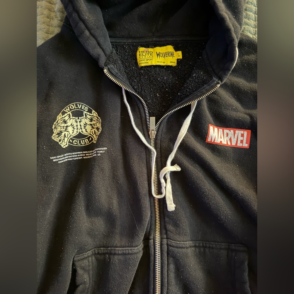 Darc Sport x Marvel Wolverine Hero Elite Series Zip Hoodie – Limited Edition